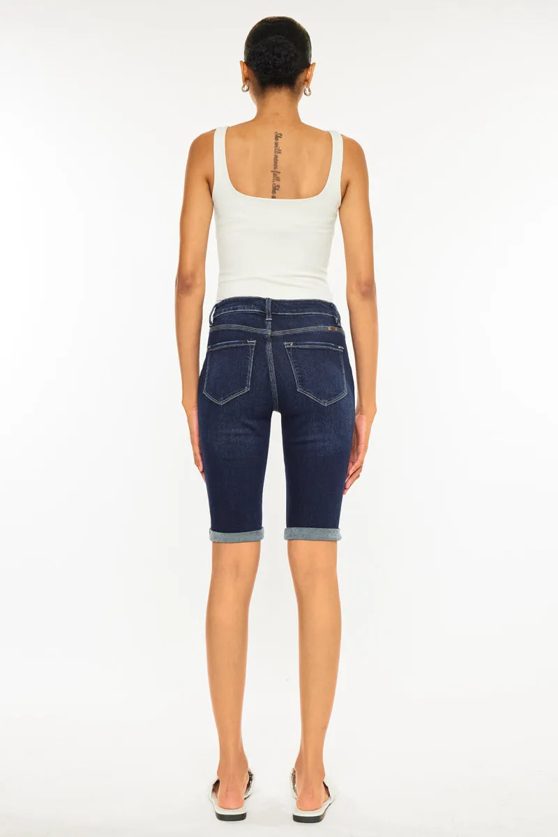 Jamie High Rise Bermuda Shorts