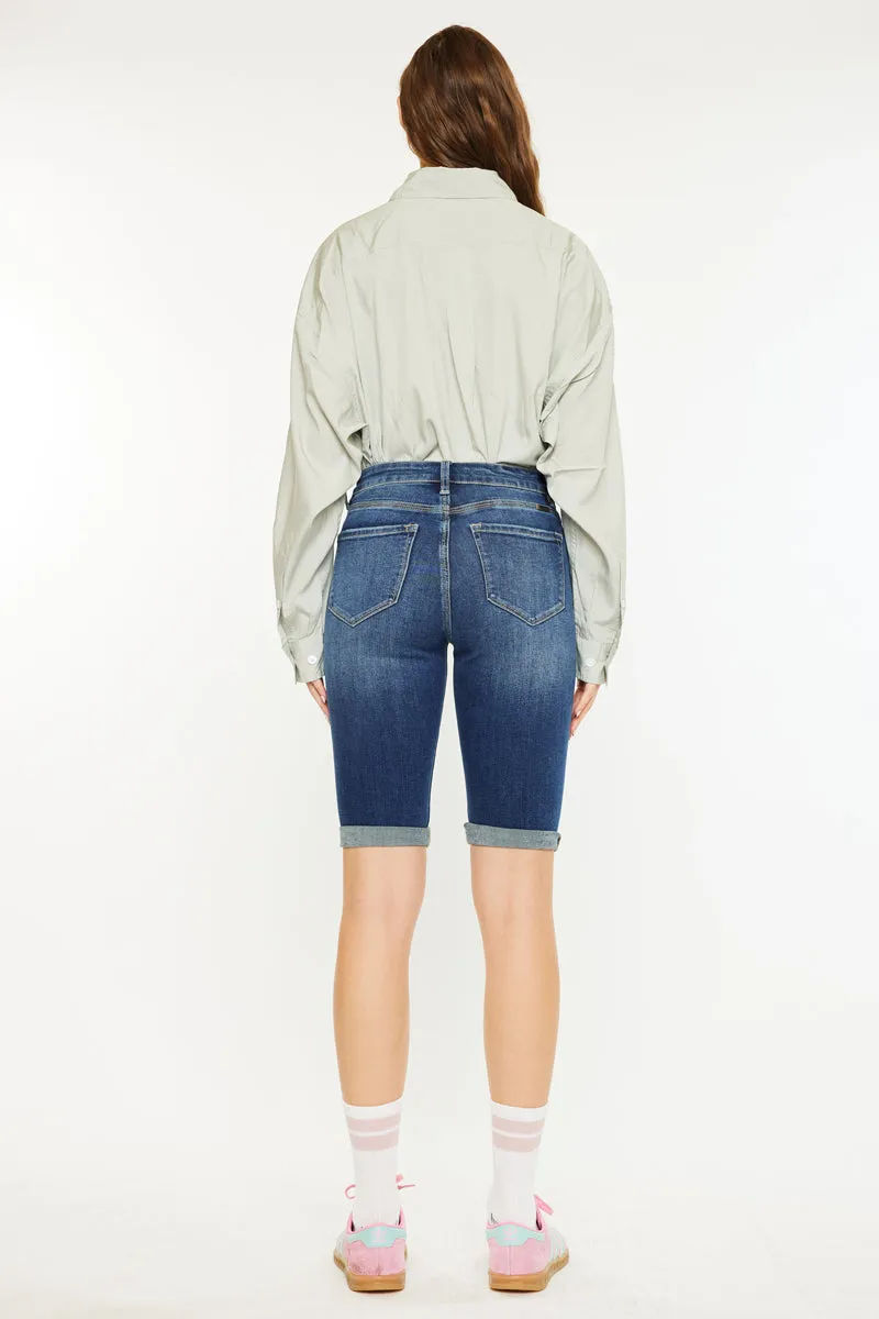 Jamie High Rise Bermuda Shorts