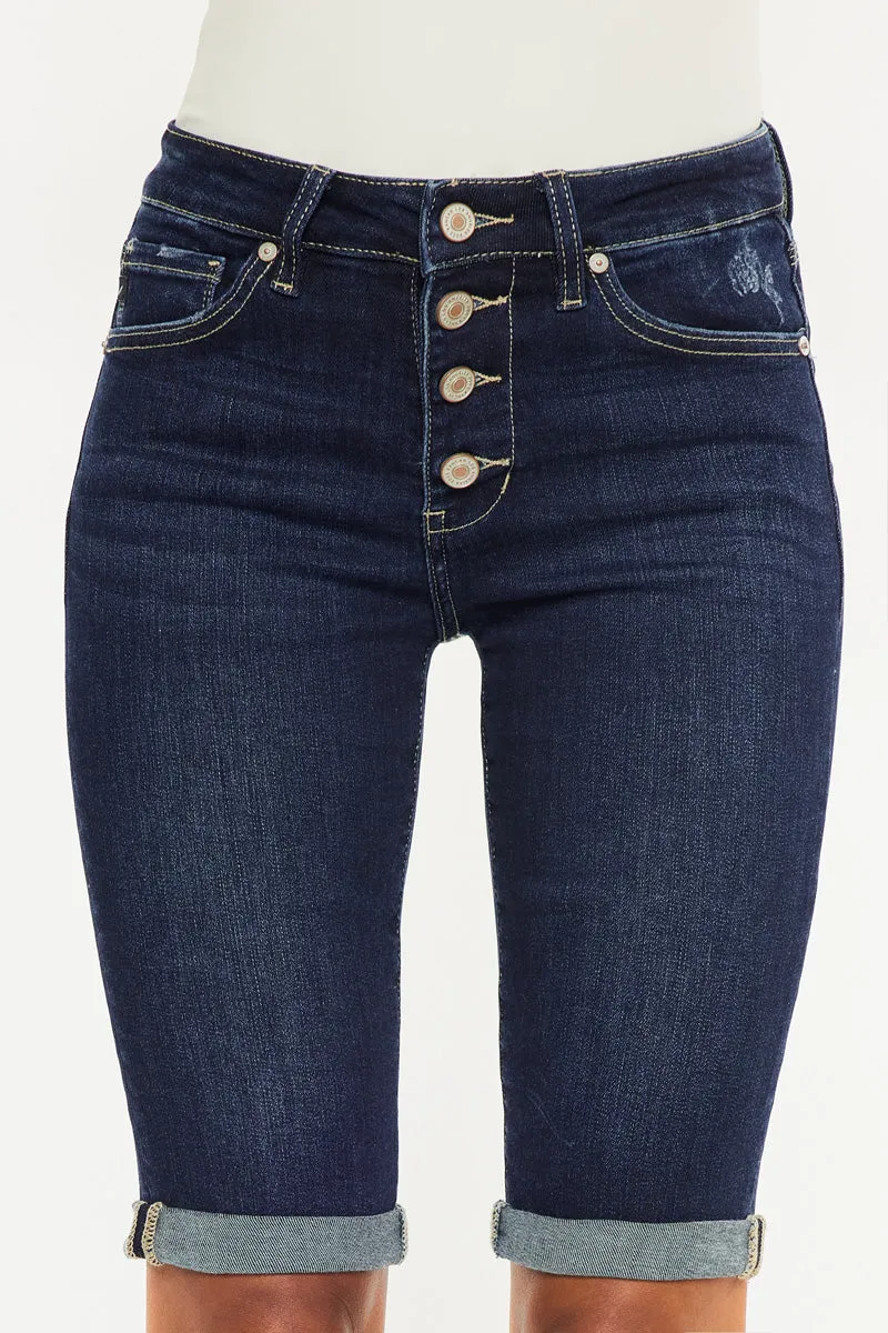Jamie High Rise Bermuda Shorts