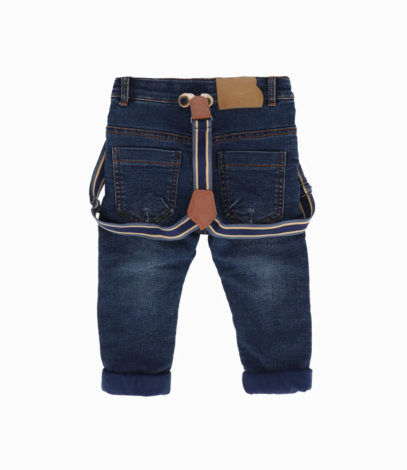 Jeans Bebé Con Suspensores