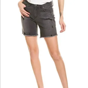 JOE’S DISTRESSED RAW HEM EASY BERMUDA SHORTS
