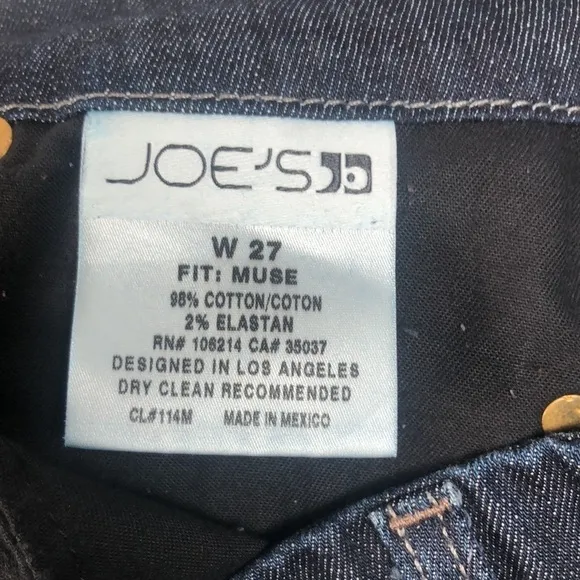 Joe's The Icon Muse High Waist Bermuda Cut Off Shorts