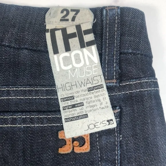 Joe's The Icon Muse High Waist Bermuda Cut Off Shorts