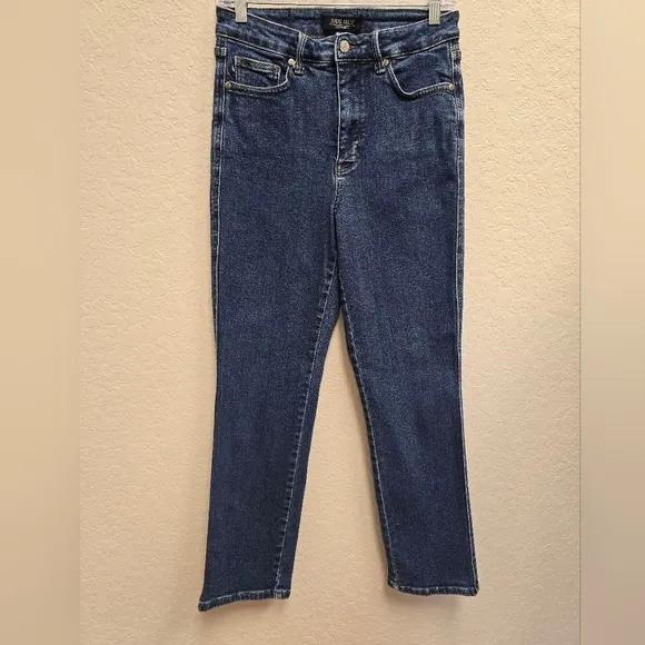 Judy Blue High Rise Tummy Control Top Straight Leg Jean 7 28 JB88575 DK