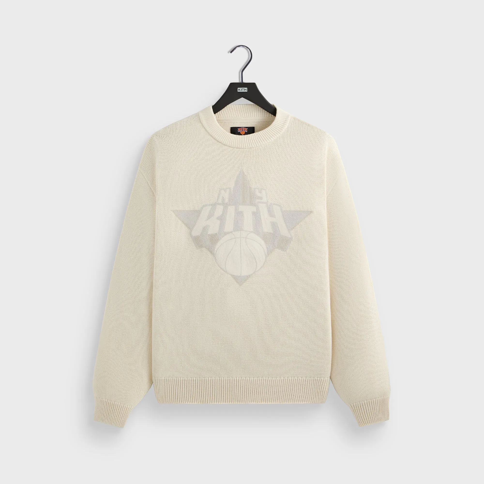 Kith for the New York Knicks Empire Lewis Sweater - Sandrift