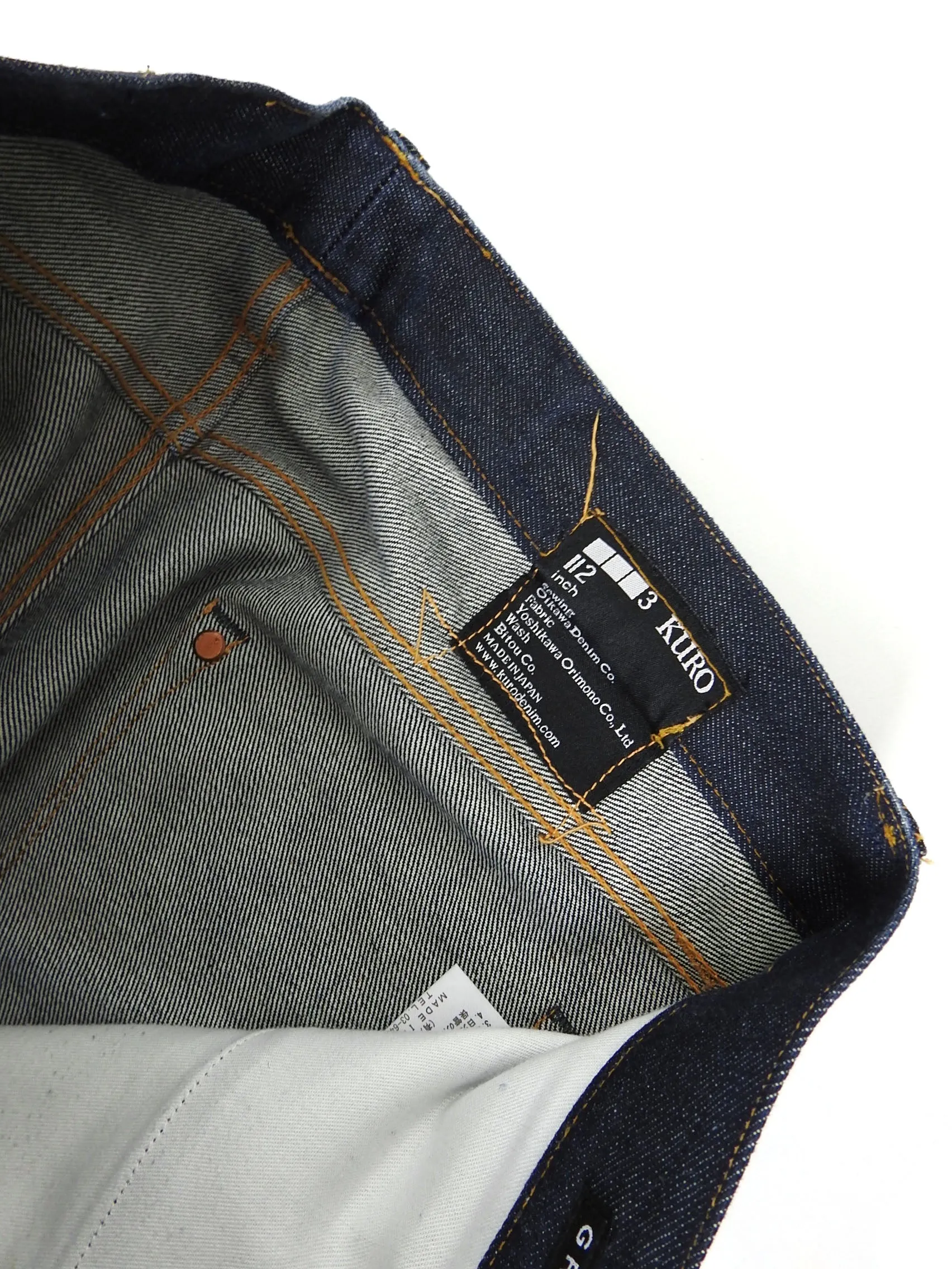 Kuro Raw Denim Jeans Size 32