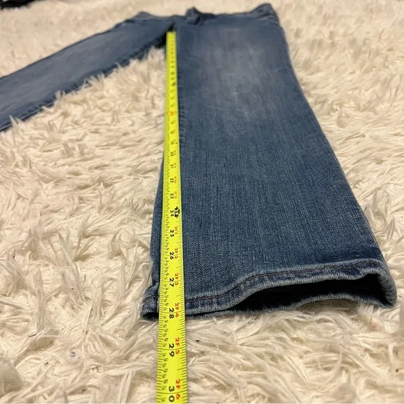 KUT from the Kloth Reese Med Wash Straight Leg Women’s Size 4L 5 Pocket Jeans