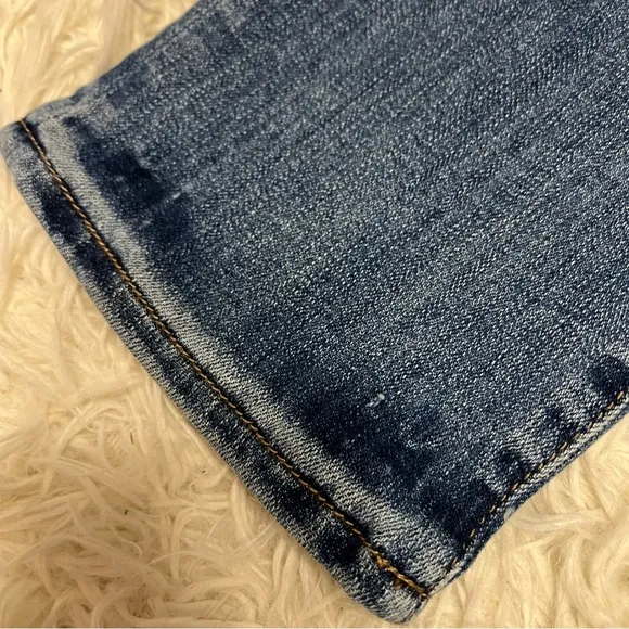 KUT from the Kloth Reese Med Wash Straight Leg Women’s Size 4L 5 Pocket Jeans