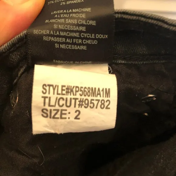 Kut from the Kloth, sage straight legs,size 2