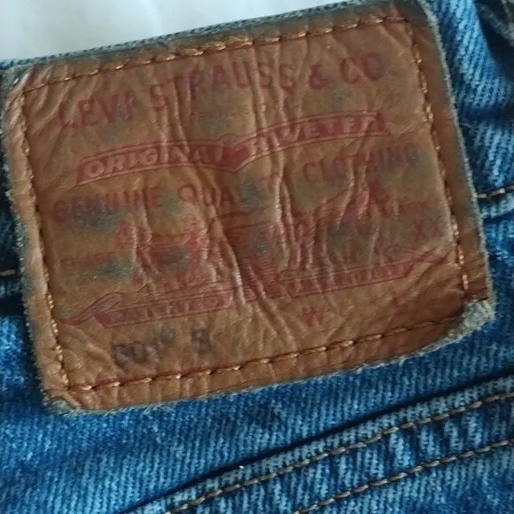 Levi's 501 Premium Jeans Big E 28X27
