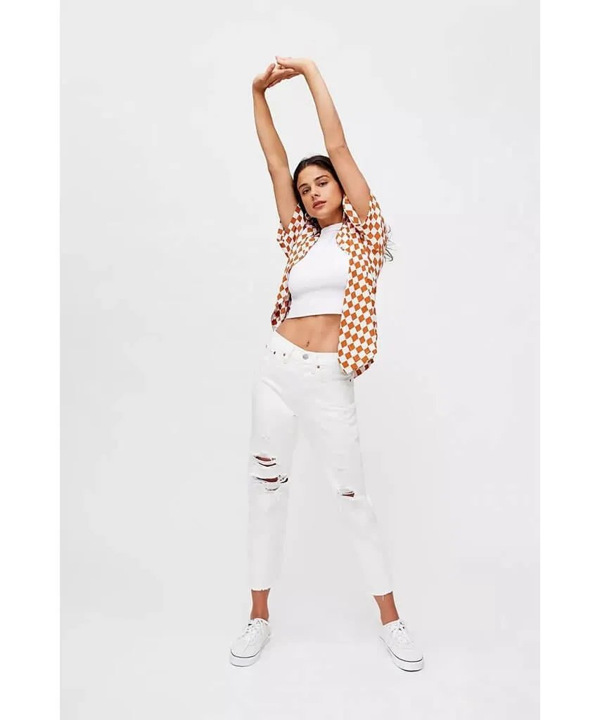 Levi's Wedgie Straight Cloud Bank