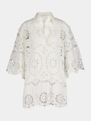 Lexi Eyelet Embroidered Tunic