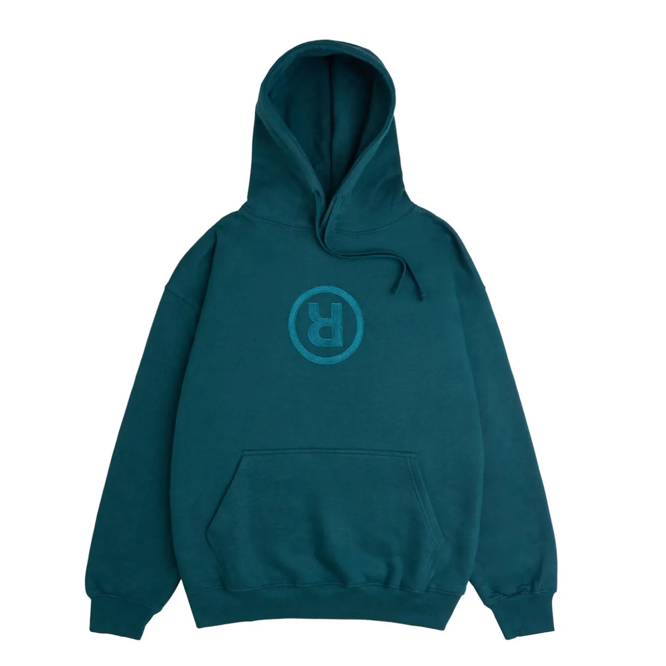 LOGO hoodie teal