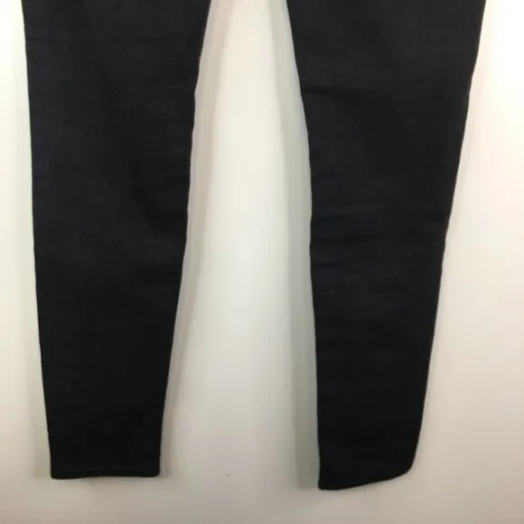 Lucky Brand Charlie Skinny Low Rise Slim Fit Black Jeans Size 2/26 NWT
