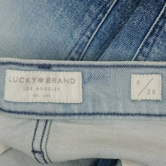 Lucky Brand Women's Mid Rise Cut Off Short Size 28
