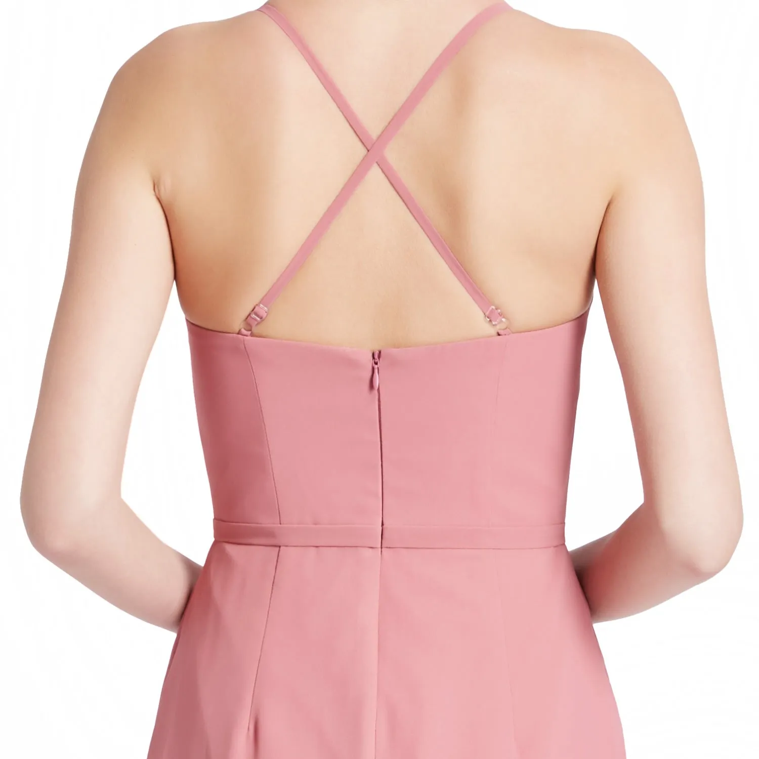 MACloth Women Hi Lo Sweetheart Wrap Causal Party Cocktail Dresses Semi-Formal