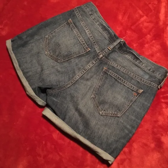 Madewell Dark Rolled Up Boyshorts