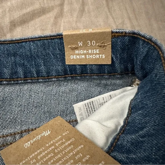Madewell - Mid Rise Denim Shorts