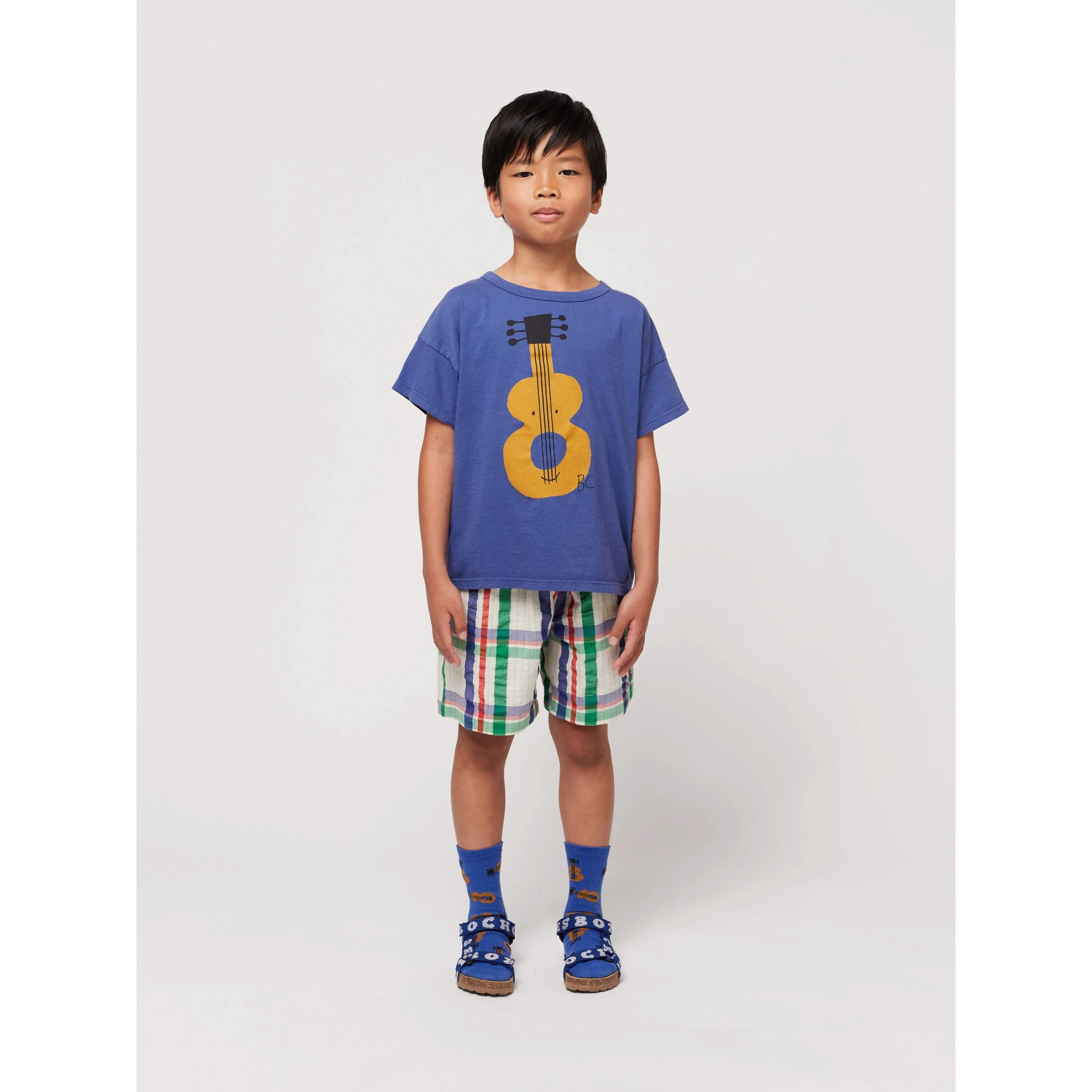 Madras Checks Woven Bermuda Shorts