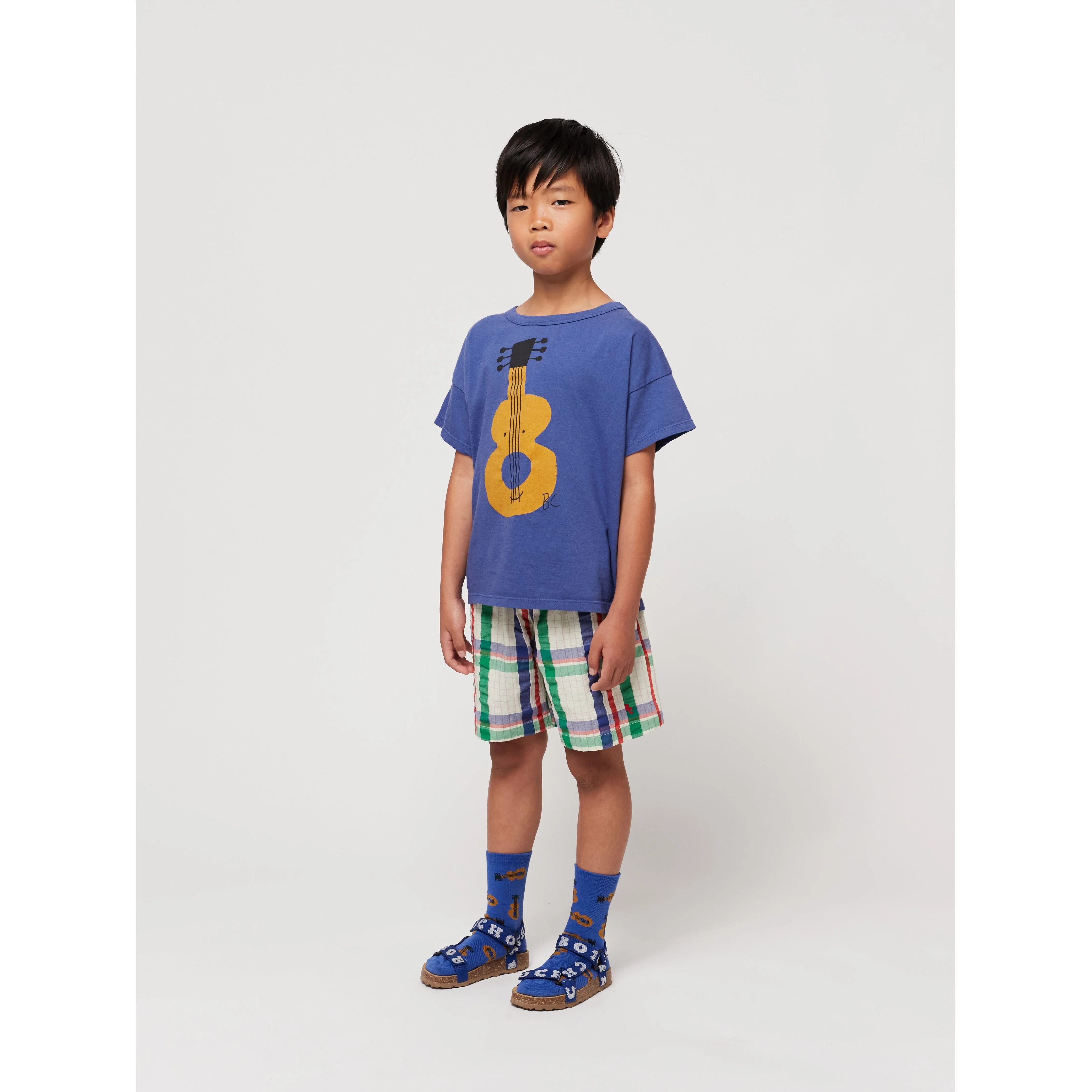 Madras Checks Woven Bermuda Shorts