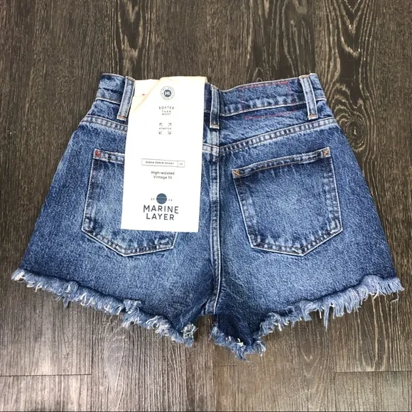 Marine Layer Sasha Denim Shorts