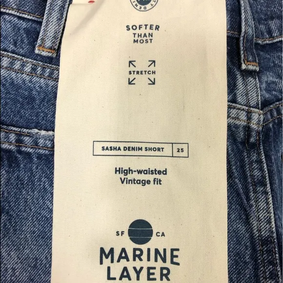 Marine Layer Sasha Denim Shorts