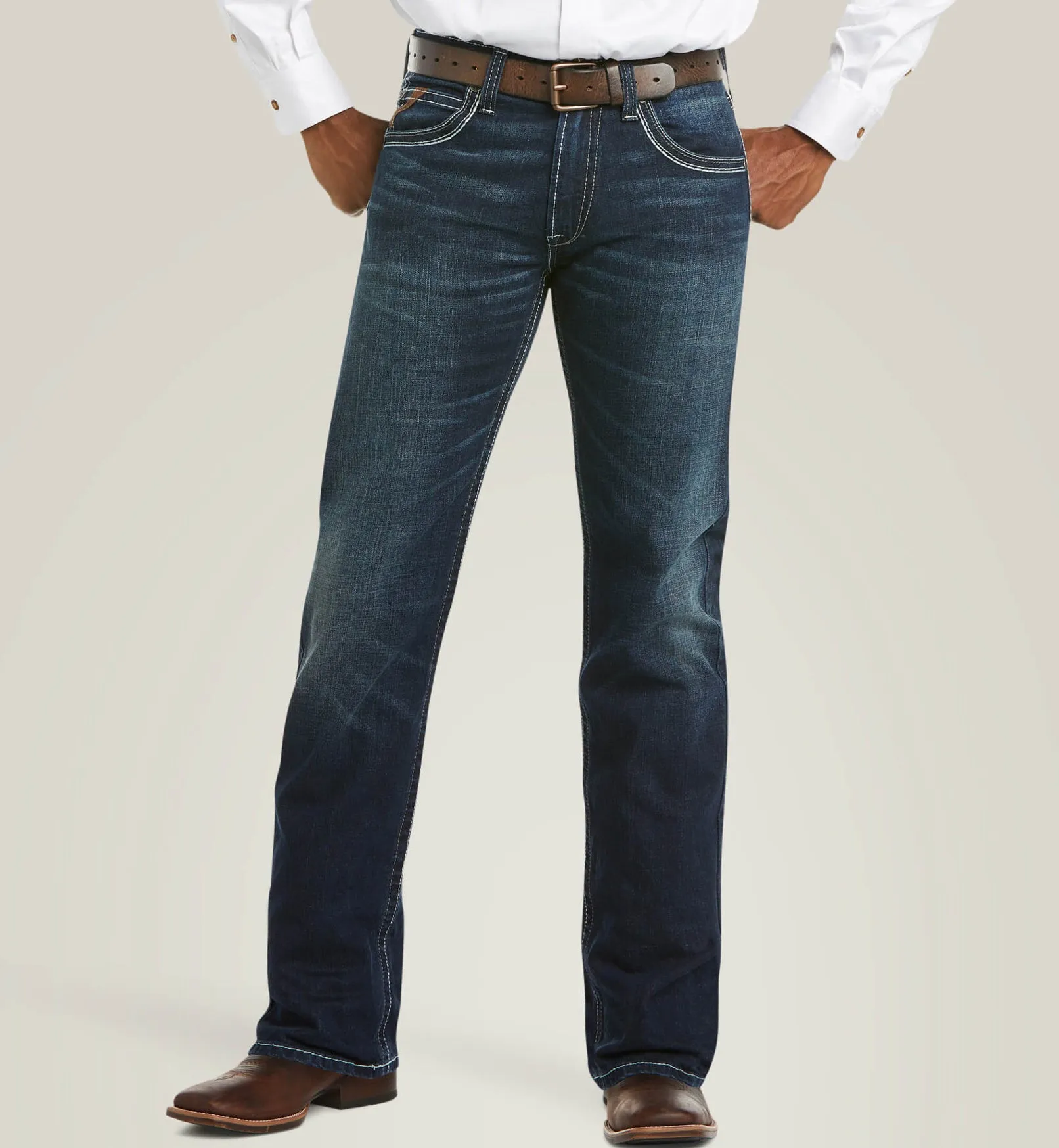 Men’s Ariat Nightingale M5 Slim Stretch Coltrane Stackable Straight Leg Jean