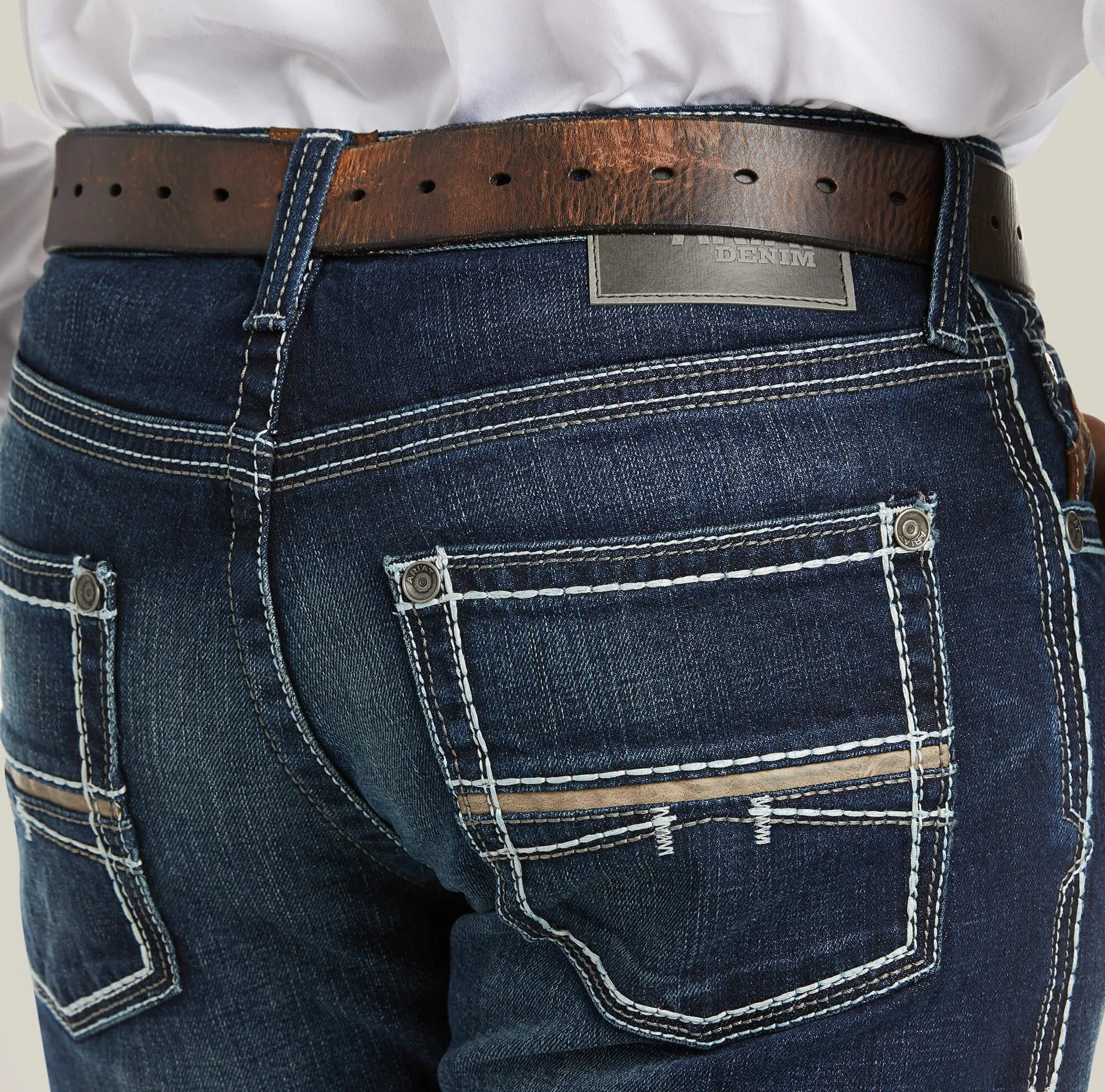 Men’s Ariat Nightingale M5 Slim Stretch Coltrane Stackable Straight Leg Jean