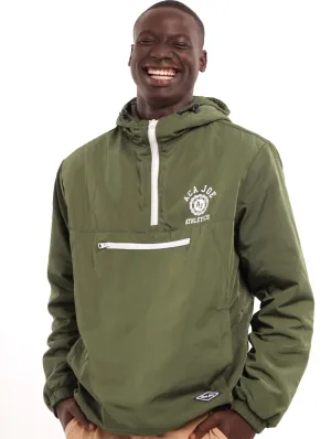 Men's Padded Hooded Jacket - Fatigue
