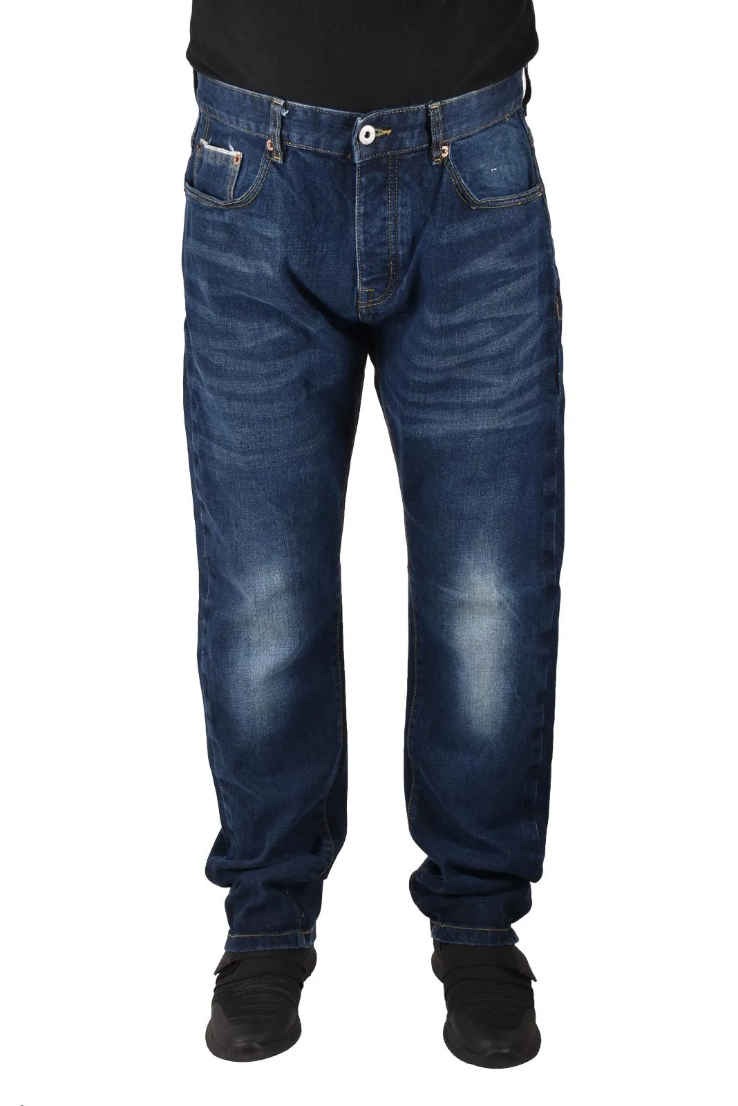 Mens Tory Denim Straight Leg Jeans