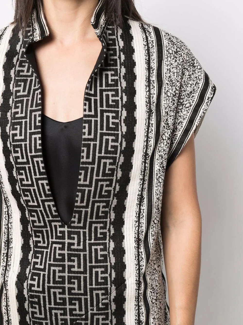 Monogram tunic shirt