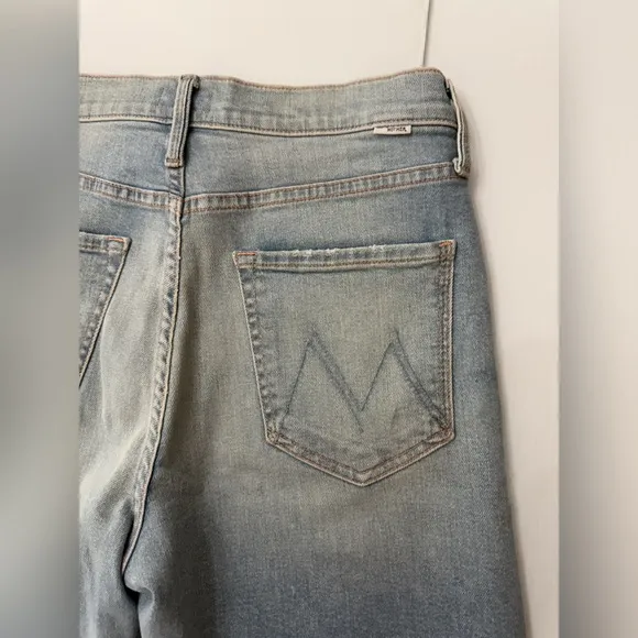 Mother - The Tripper CutOff Fray Denim Jean Shorts - 27