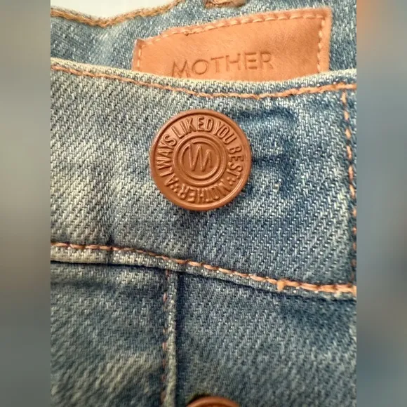 Mother - The Tripper CutOff Fray Denim Jean Shorts - 27