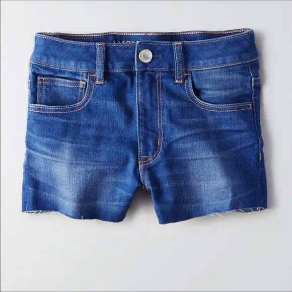 New American Eagle Women’s Denim Hi Rise Shorts - 2