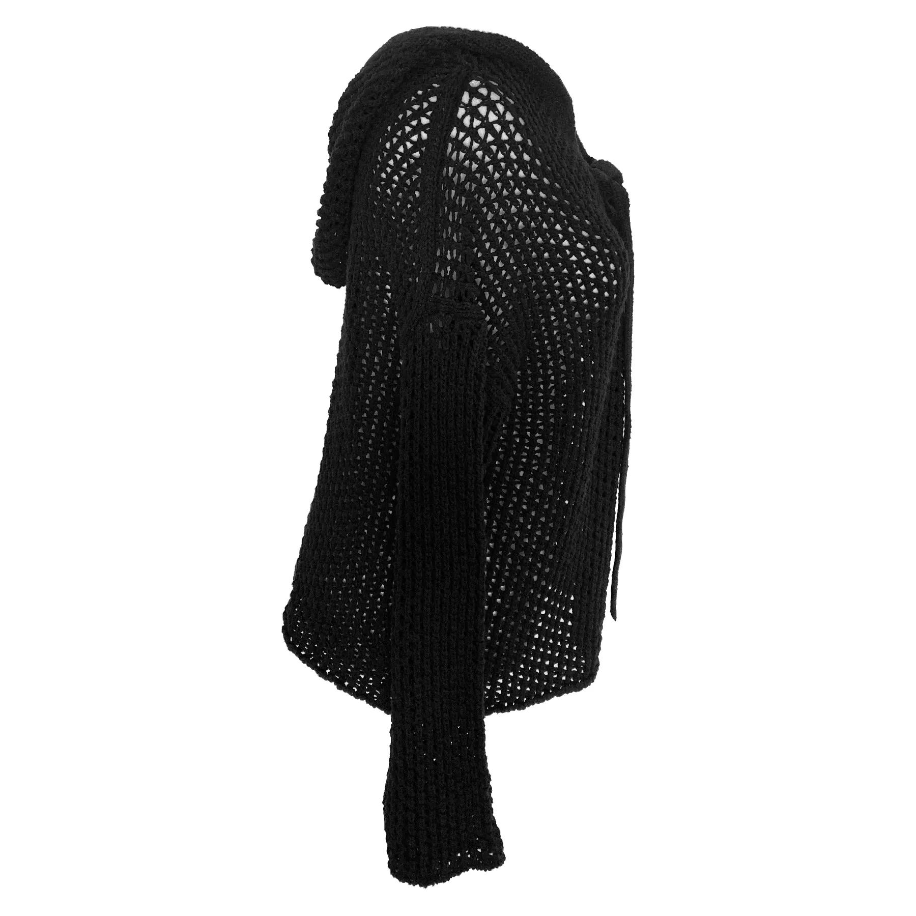 Nili Lotan Maisie Cotton Blend Hooded Sweater Size XS