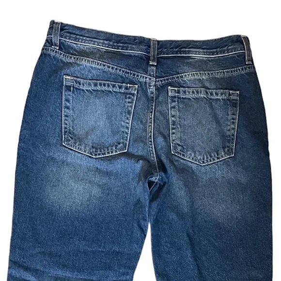 NWT Free People Jeans Free People Maggie Mid Rise Straight Jeans Size 27