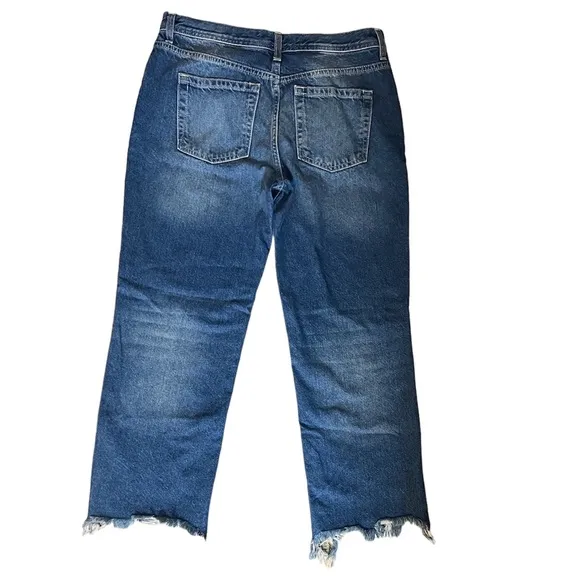 NWT Free People Jeans Free People Maggie Mid Rise Straight Jeans Size 27