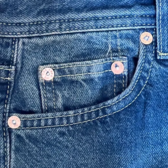 NWT Free People Jeans Free People Maggie Mid Rise Straight Jeans Size 27