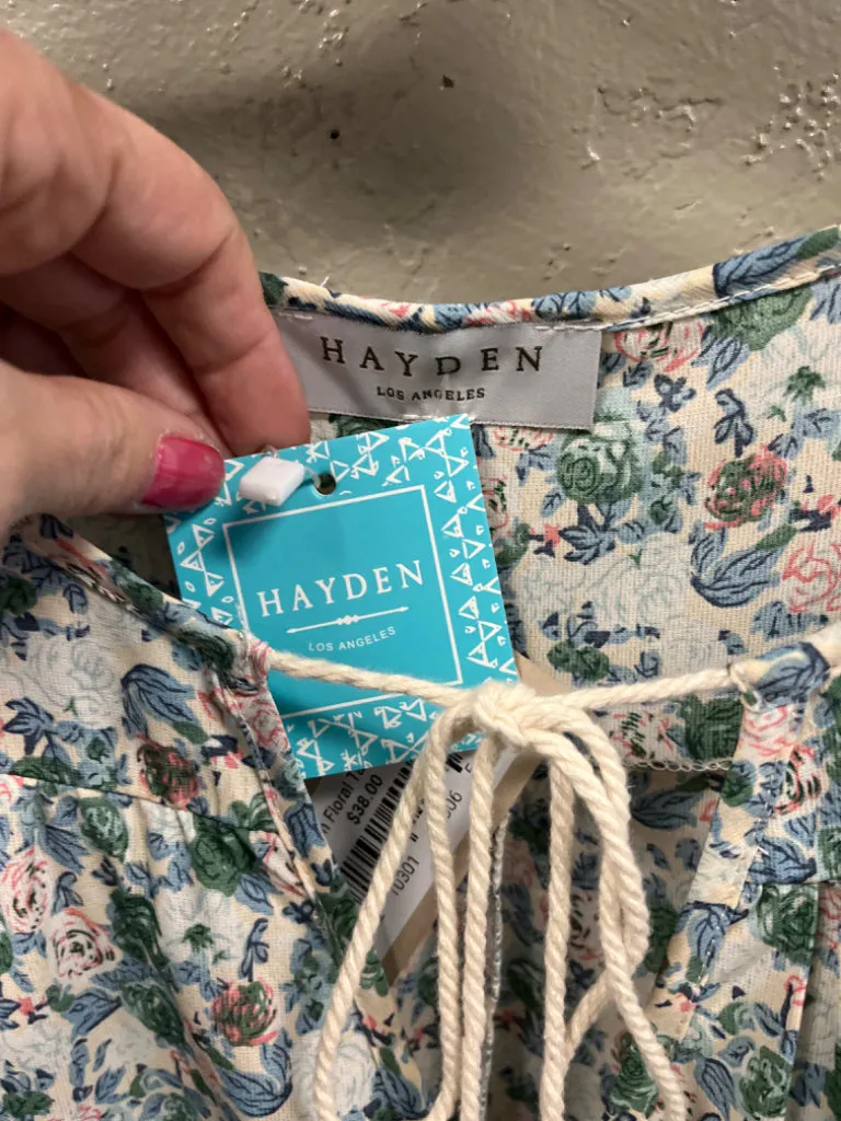 NWT HAYDEN PEASANT TOP (org$38)