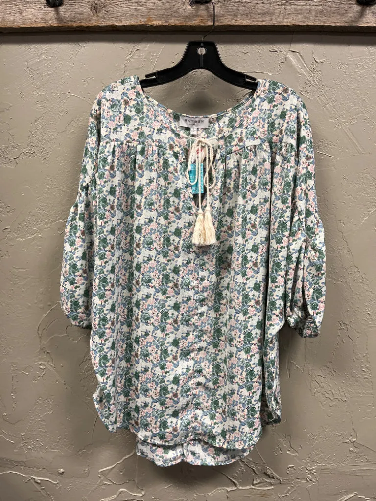 NWT HAYDEN PEASANT TOP (org$38)