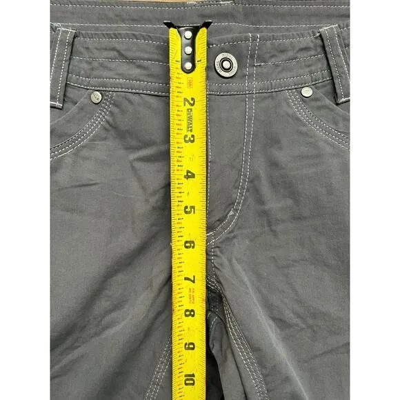 NWT Kuhl Splash 11” Shorts Bermuda Shadow Gray Women’s Size 6