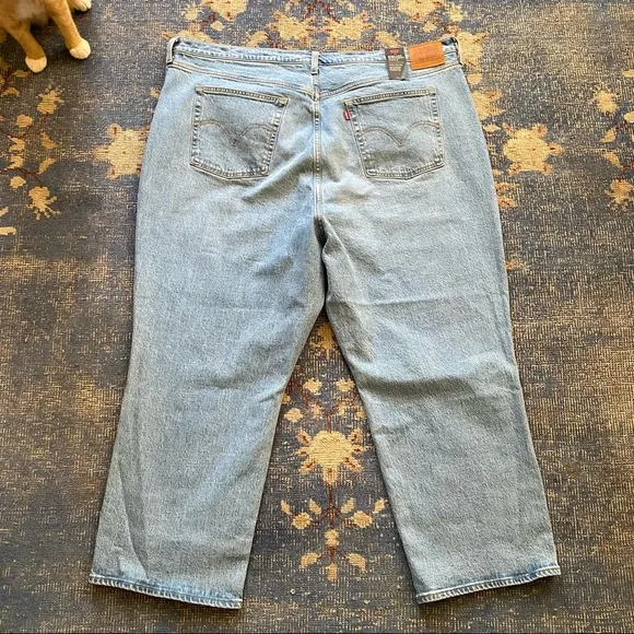 NWT Levi's Ribcage Straight Jeans Tango Gossip
