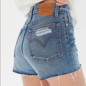 NWT Levi's Wedgie Shorts Jean Denim Balancing Act