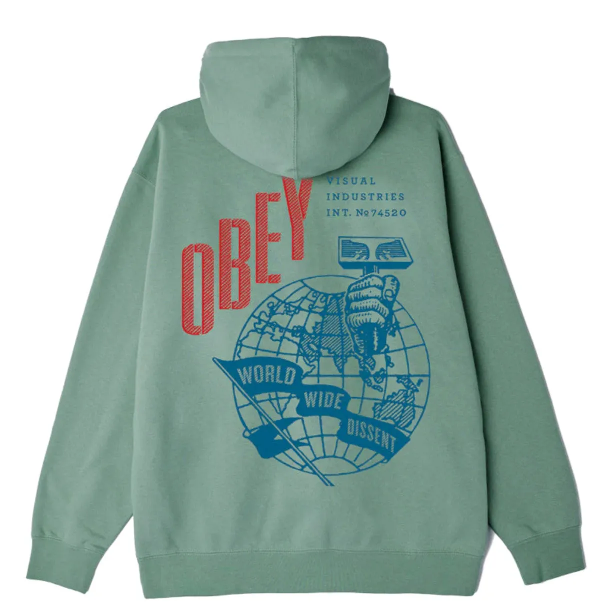 Obey hammer globe organic