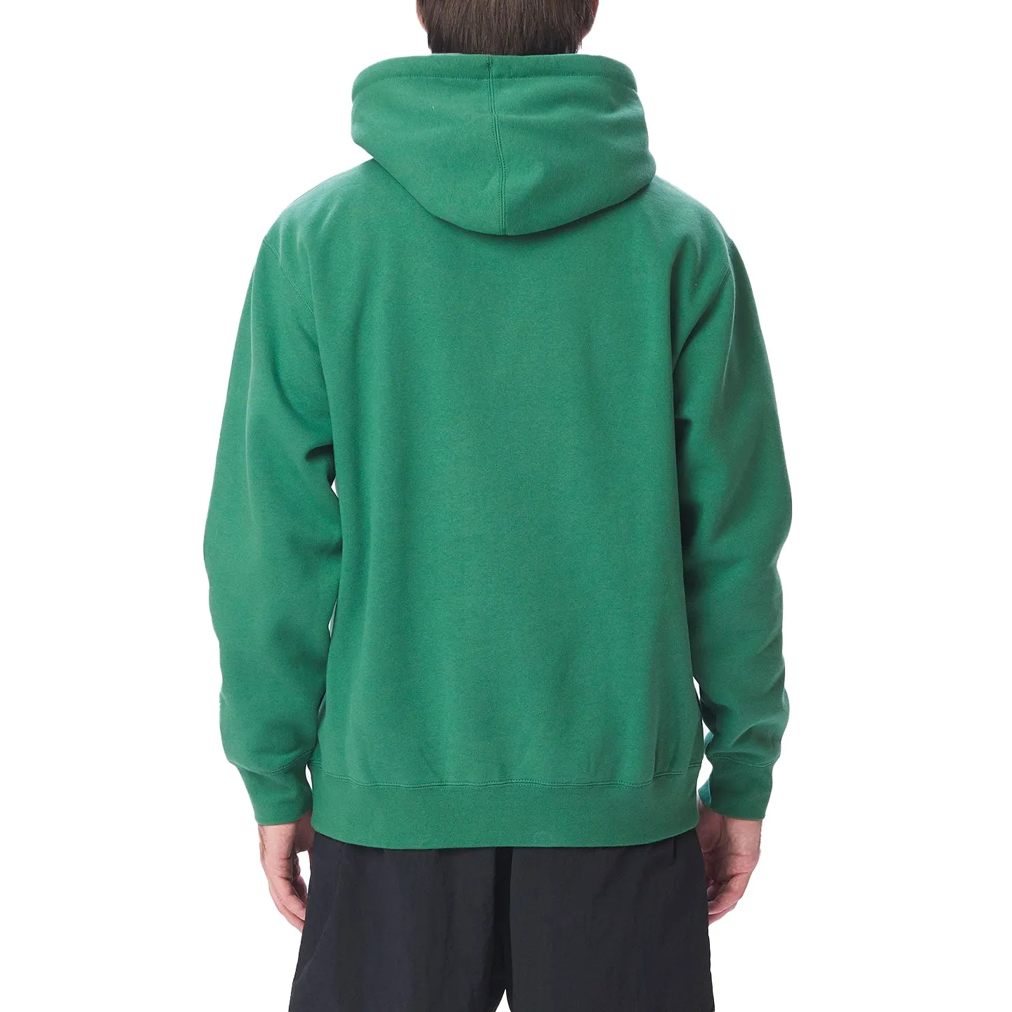 Obey lowercase hood Palm Leaf