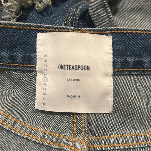 OneTeaspoon Bandits Jean Denim Shorts 27