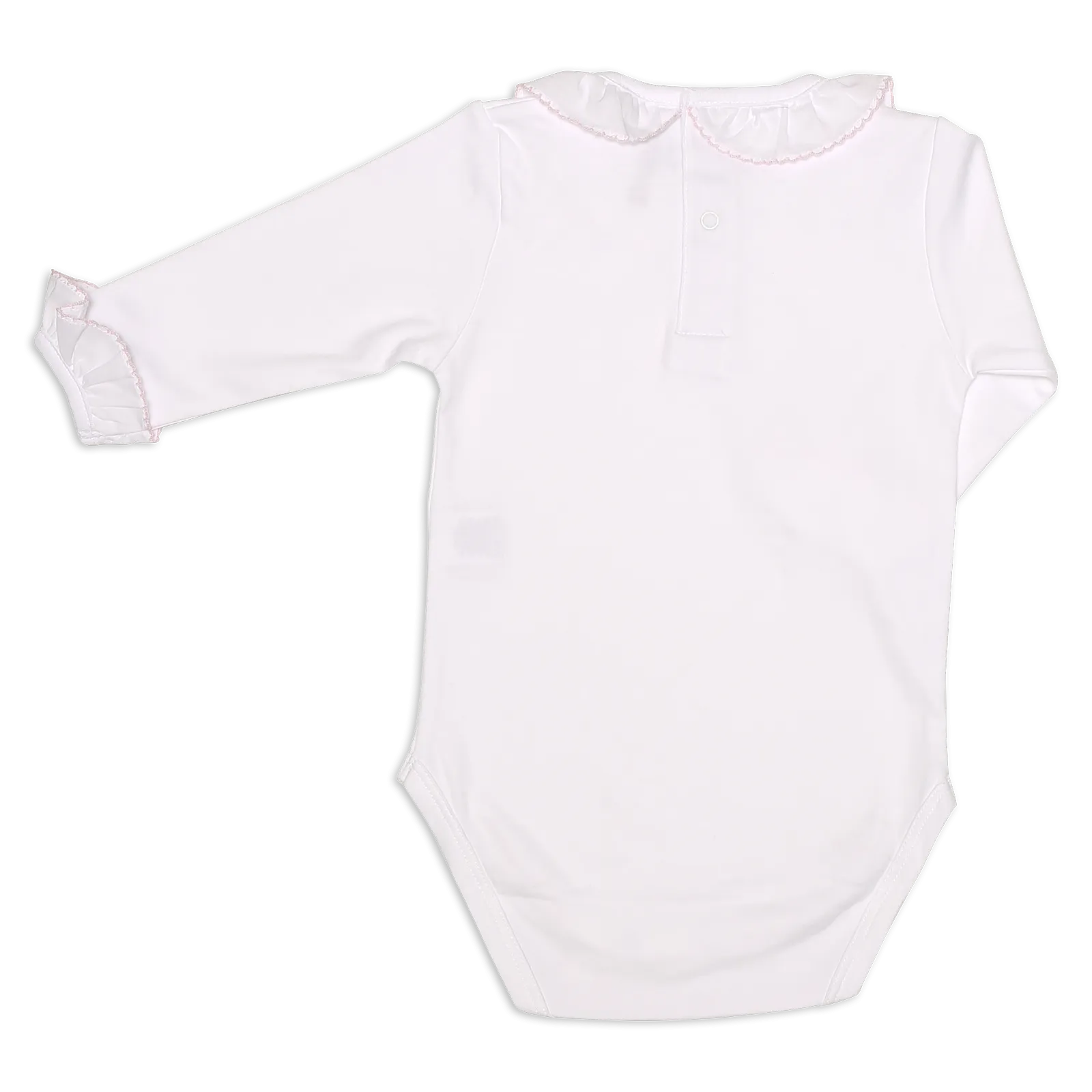PINK TRIM AGUSTIN BODYSUIT