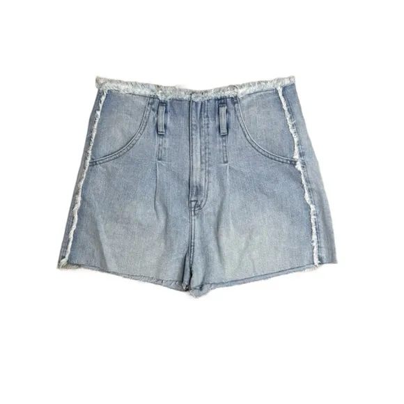 Pistola Women’s‎ Raw Hem 27 Blue Denim Jean Shorts $118.00