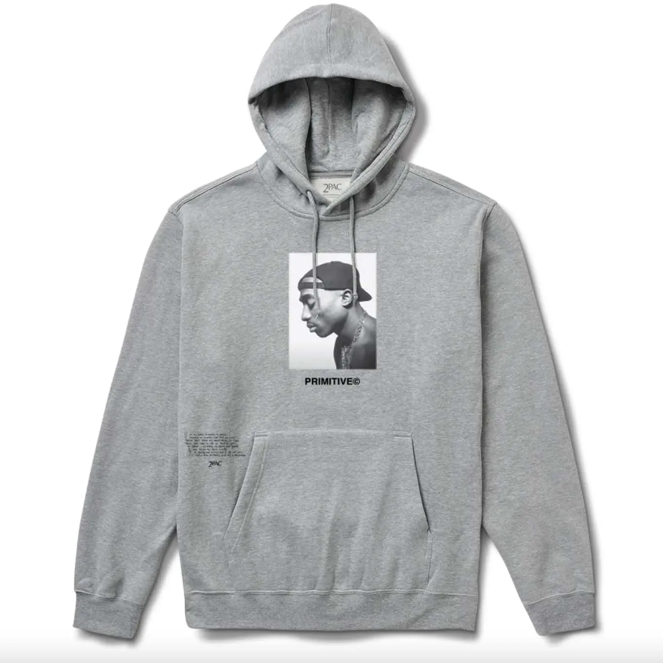 Primitive No Changes Hoodie Heather Grey
