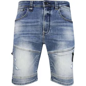 Privilege Society Men's Ice Pix Denim Shorts